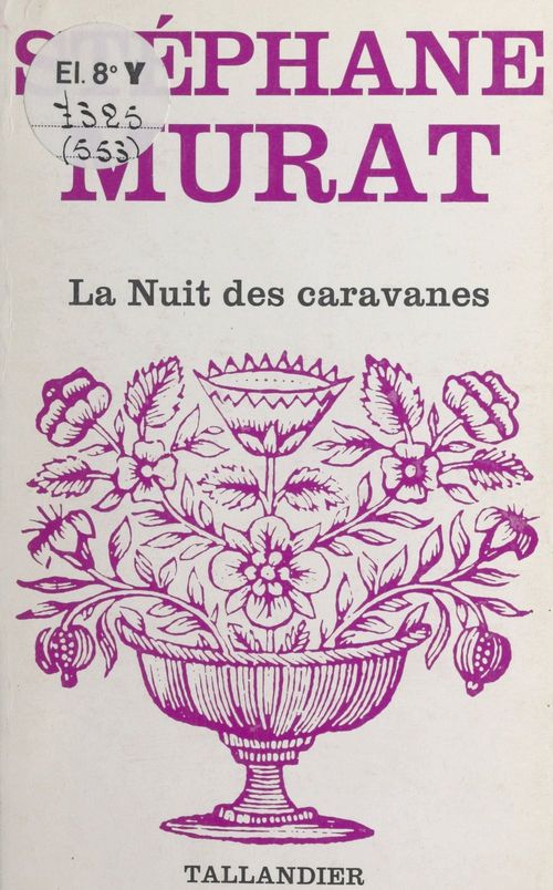Couverture ebook de La nuit des caravanes, de Stephane Murat