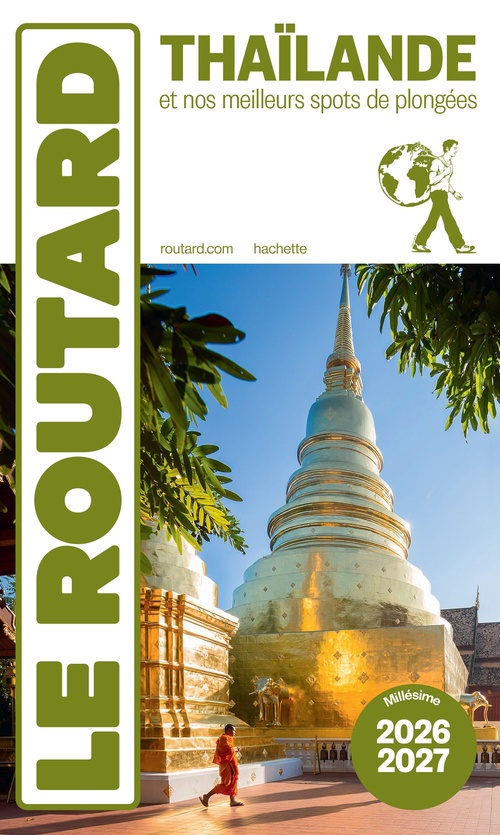 Couverture ebook de Guide du Routard Thaïlande 2026/27, de Collectif