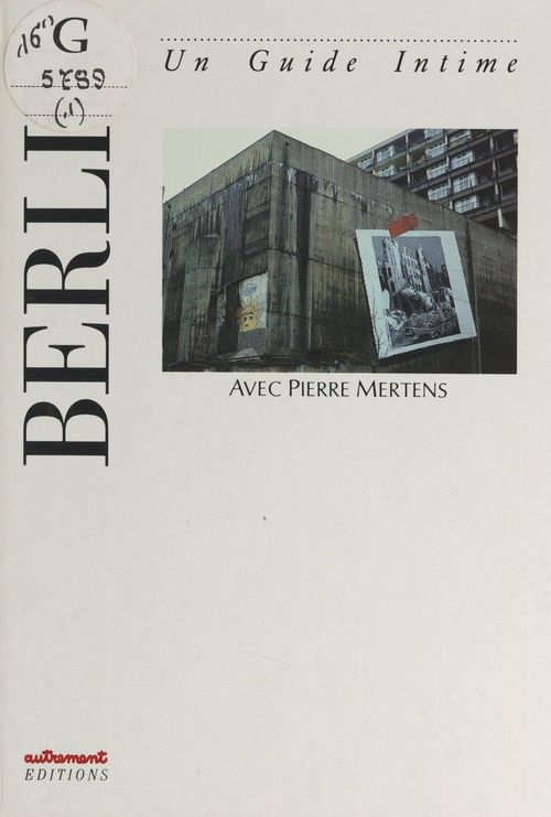 ebook cover of Berlin, by Pierre Mertens