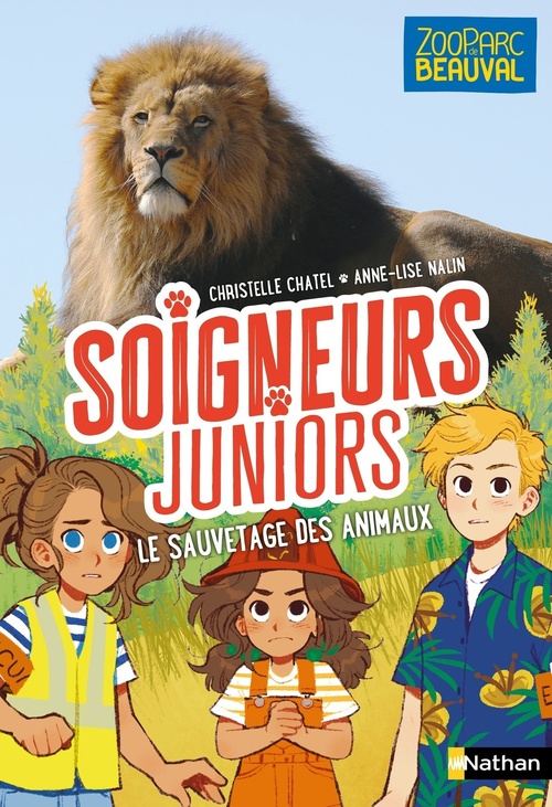 Couverture ebook de Soigneurs juniors - tome 13 Le sauvetage des animaux, de Christelle Chatel