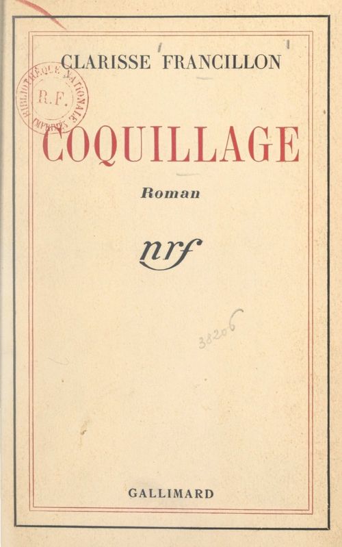 Couverture ebook de Coquillage, de Clarisse Francillon