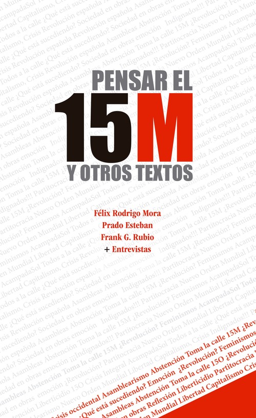 Couverture ebook de Pensar el 15M y otros textos, de Collectif