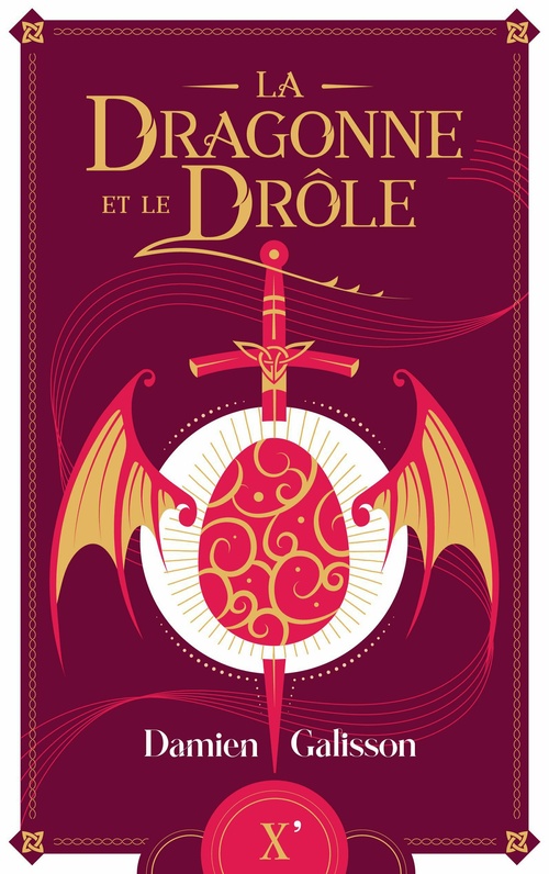 ebook cover of La Dragonne et le Drôle, by Damien Galisson