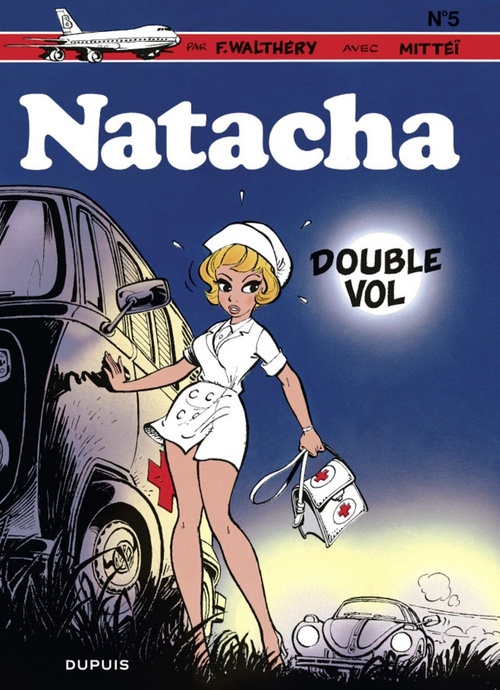 Couverture ebook de Natacha - Tome 5 - Double vol, de Mittéï, François Walthéry