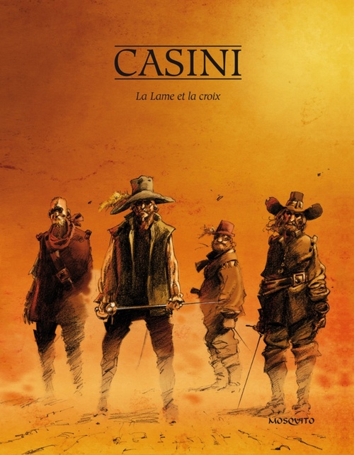 Couverture ebook de La Lame et la Croix, de Stefano Casini