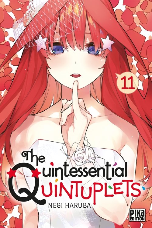 ebook cover of The Quintessential Quintuplets T11, by Negi Haruba