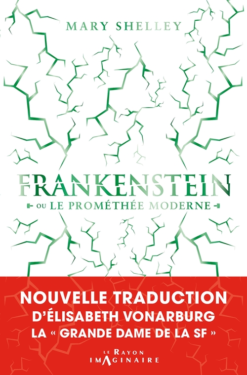 Couverture ebook de Frankenstein ou le Prométhée moderne, de Mary Wollstonecraft  Shelley