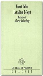 ebook cover of La tradition de l'esprit, by Vincent Peillon
