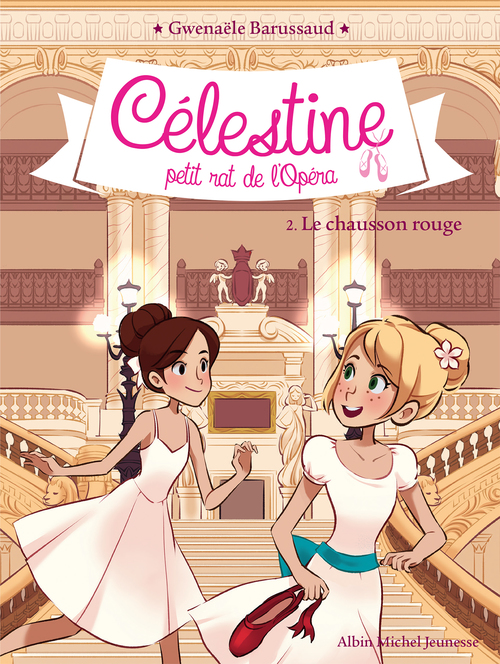 Couverture ebook de Le Chausson rouge, de Gwenaële Barussaud, Myrtille Tournefeuille