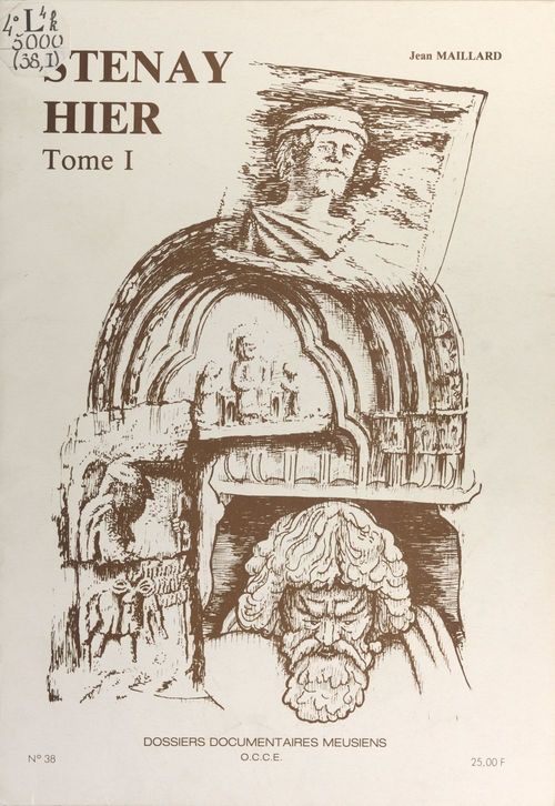 Couverture ebook de Stenay, hier (1). Des origines a la Revolution, de Jean Maillard