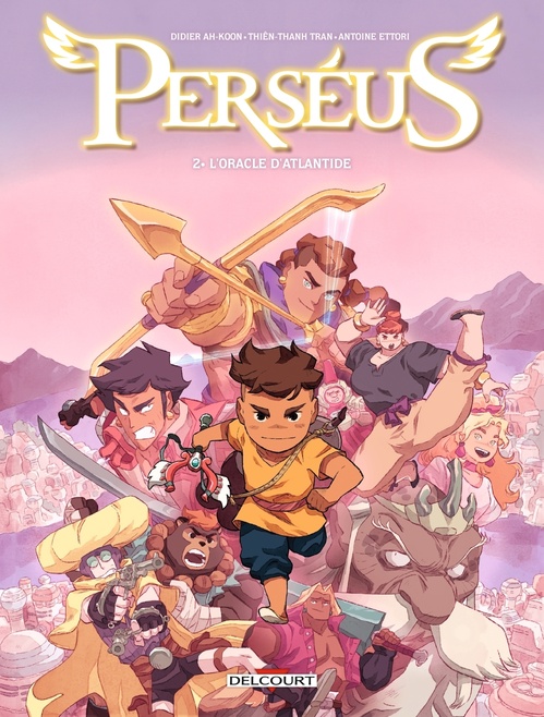 ebook cover of Perséus T02 - L'Oracle d'Atlantide, by Didier Ah-koon