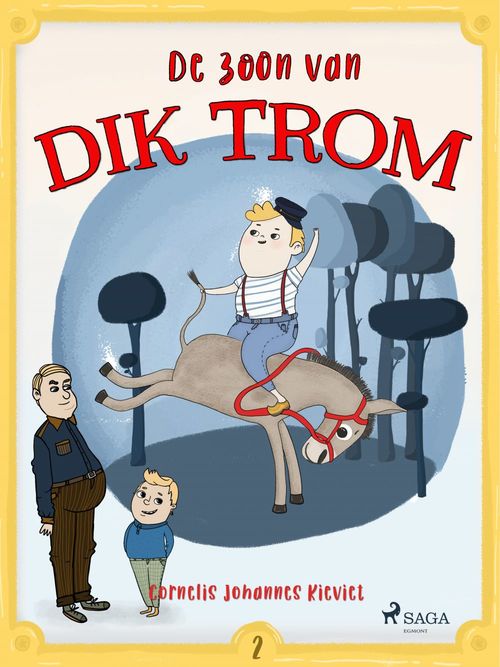 ebook cover of De zoon van Dik Trom, by Cornelis Johannes Kieviet