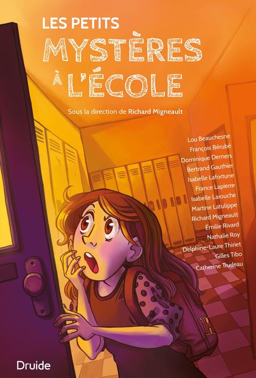 Couverture ebook de Les petits mystères à l'école, de Richard Migneault