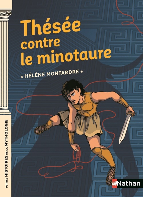 Couverture ebook de Thésée contre Minotaure, de Hélène Montardre