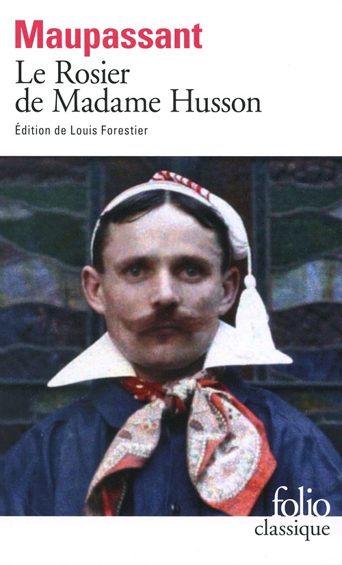 Couverture ebook de Le Rosier de Madame Husson (édition enrichie), de Guy de Maupassant