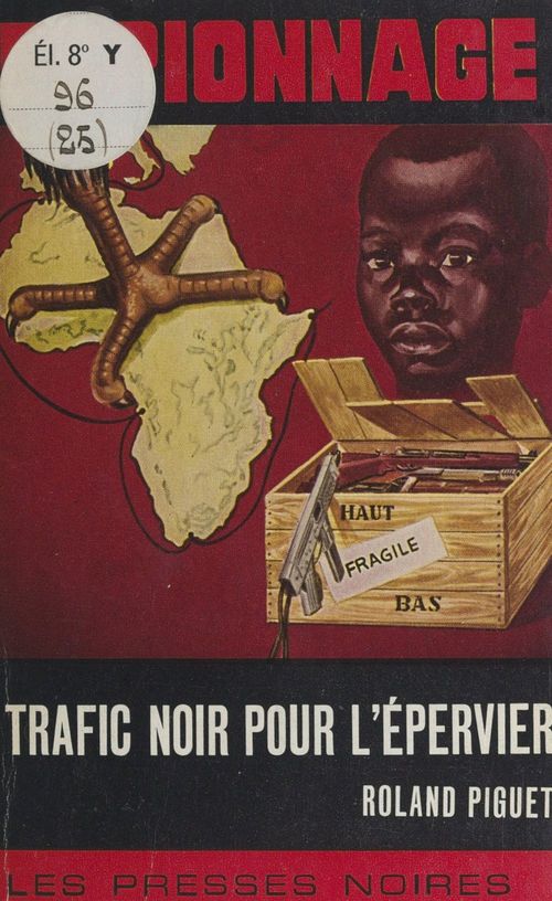 ebook cover of Trafic noir pour l'épervier, by Roland Piguet