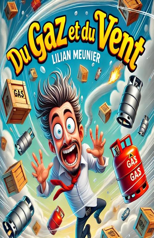 Couverture ebook de Du gaz et du vent, de Lilian Meunier