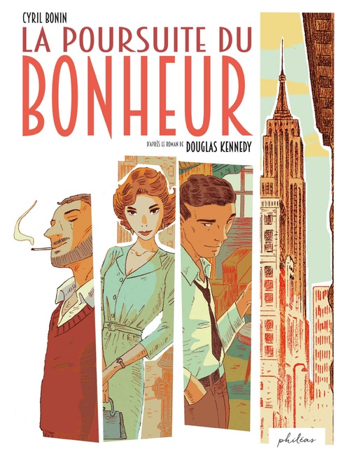 Couverture ebook de La poursuite du bonheur, de Douglas Kennedy