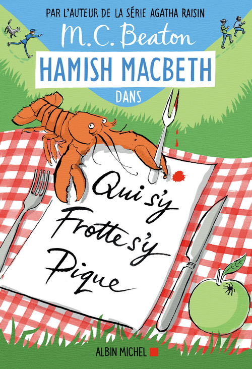 Couverture ebook de Hamish Macbeth 3 - Qui s'y frotte s'y pique, de M. C. Beaton