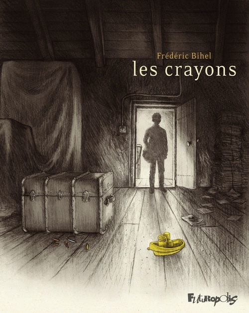 Couverture ebook de Les crayons, de Frédéric Bihel