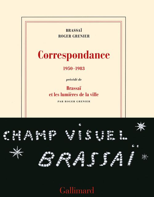 Couverture ebook de Correspondance (1950-1983), de Brassaï, Roger Grenier