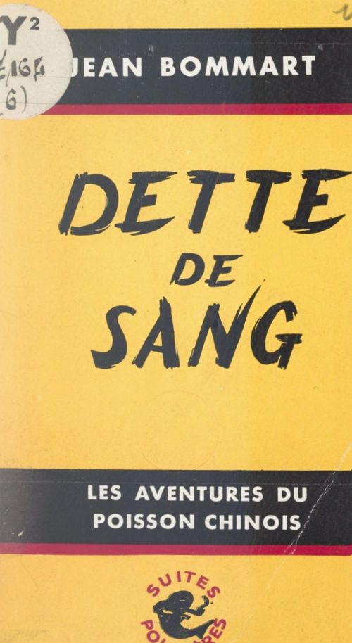 Couverture ebook de Dette de sang, de Jean Bommart