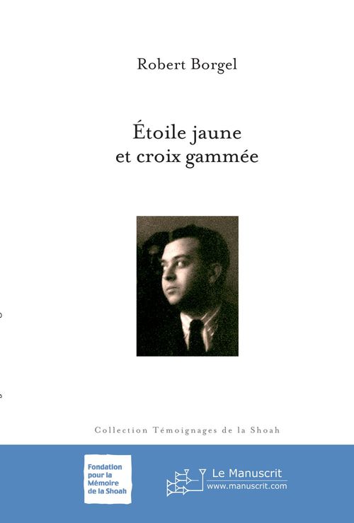 ebook cover of Étoile jaune et croix gammée, by Robert Borgel