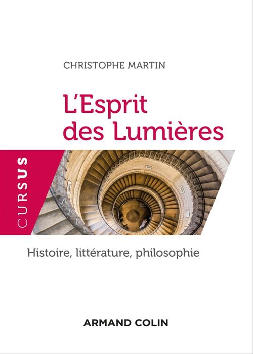 Couverture ebook de L'Esprit des Lumières, de Christophe Martin