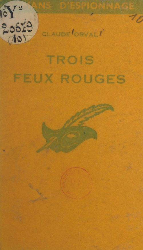 Couverture ebook de Trois feux rouges, de Claude Orval