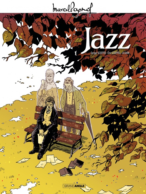 Couverture ebook de Marcel Pagnol en BD : Jazz, de Serge Scotto, Éric Stoffel