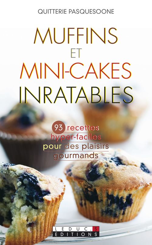 ebook cover of Muffins et mini-cakes inratables, by Quitterie Pasquesoone