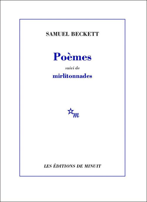 ebook cover of Poèmes, suivi de mirlitonnades, by Samuel Beckett