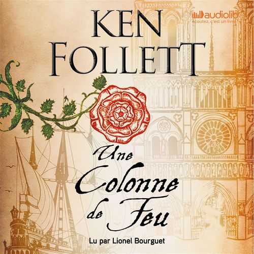 Couverture audiobook de Une colonne de feu, de Ken Follett