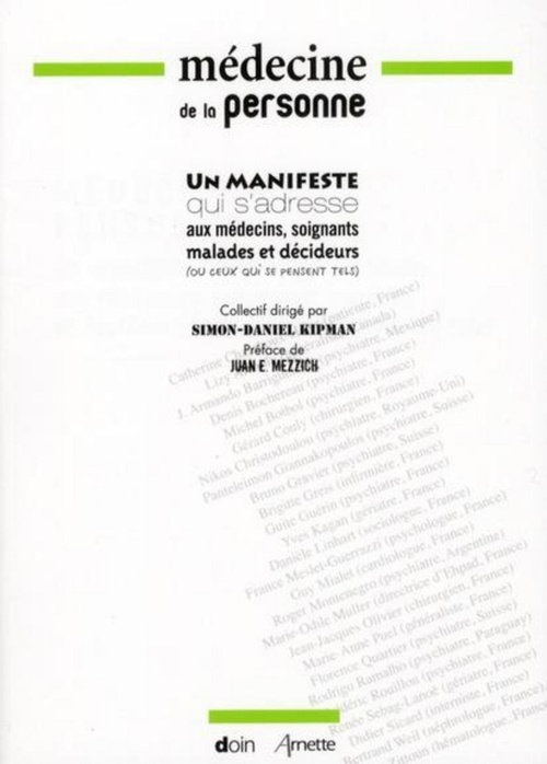 ebook cover of Médecine de la personne, by Simon-Daniel Kipman