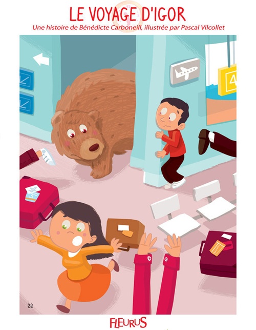 ebook cover of Le voyage d'Igor, by Bénédicte Carboneill, Pascal Vilcollet