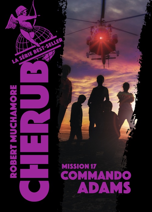Couverture ebook de Cherub (Mission 17)  - Commando Adams, de Robert Muchamore