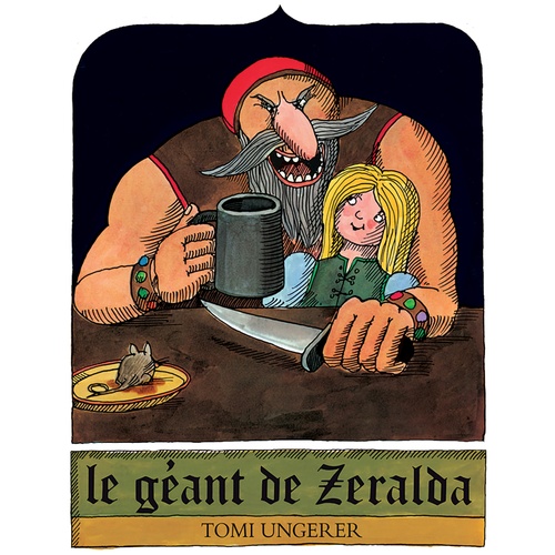 audiobook cover of Le géant de Zeralda, by Tomi Ungerer