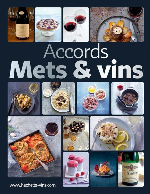 Couverture ebook de Accords mets & vins, de Collectif