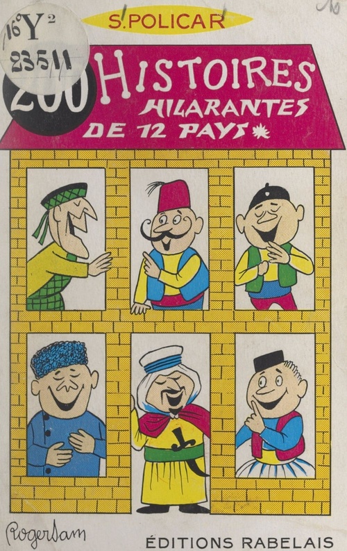 Couverture ebook de 200 histoires hilarantes de 12 pays, de Salomon Policar