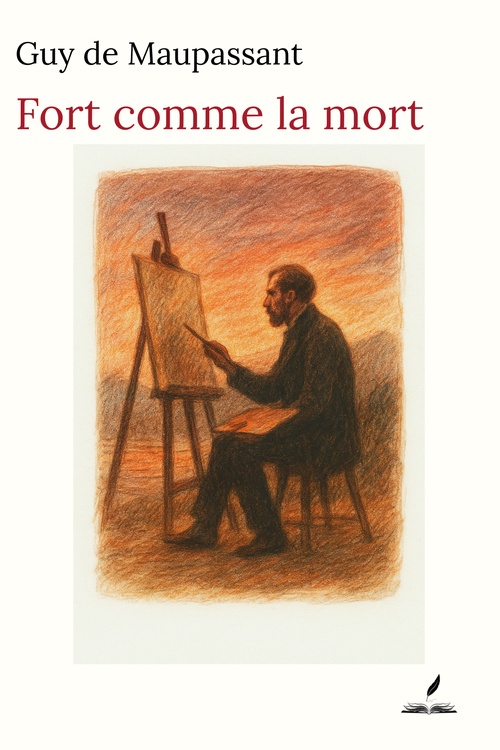 ebook cover of Fort comme la mort, by Guy de Maupassant