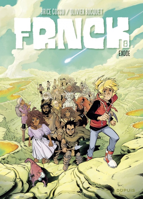 ebook cover of FRNCK - Tome 8 - Exode, by Olivier Bocquet, Brice Cossu