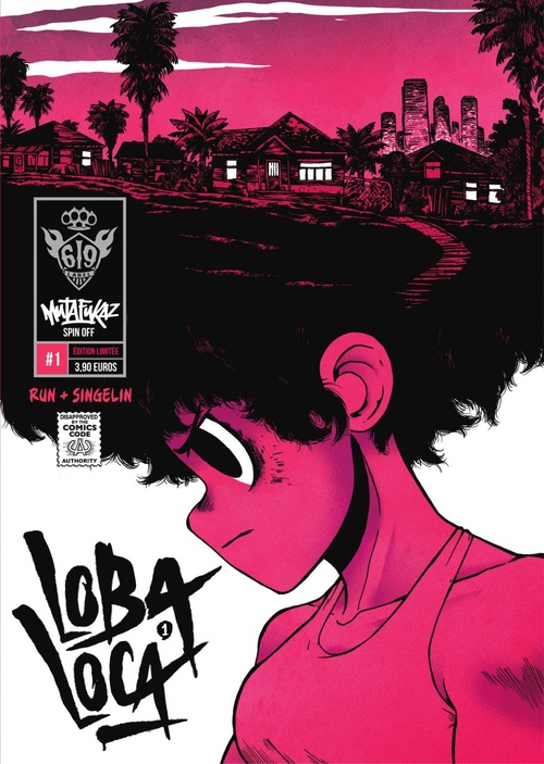 ebook cover of Mutafukaz ' Loba Loca - Chapitre 1, by RUN, Guillaume Singelin