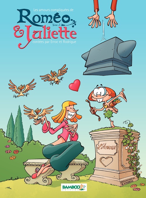 ebook cover of Les Amours Compliquées de Roméo et Juliette - Tome 2, by Erroc
