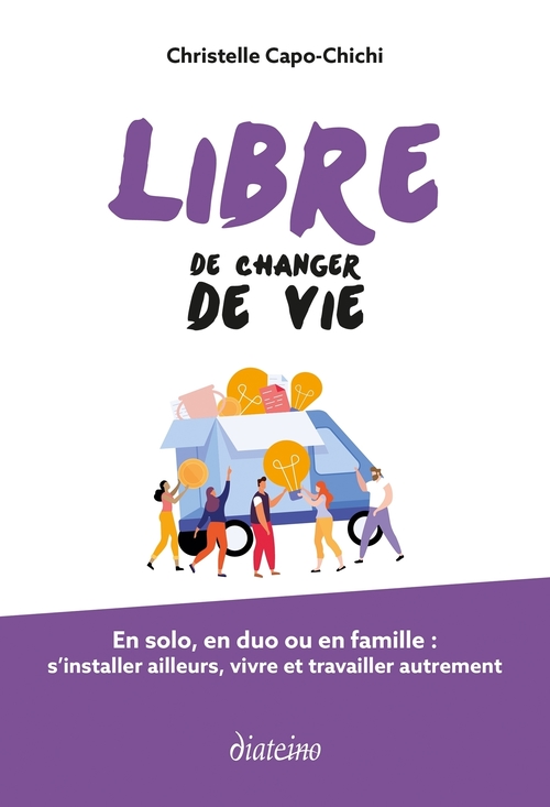 Couverture ebook de Libre de changer de vie, de Christelle Capo-Chichi
