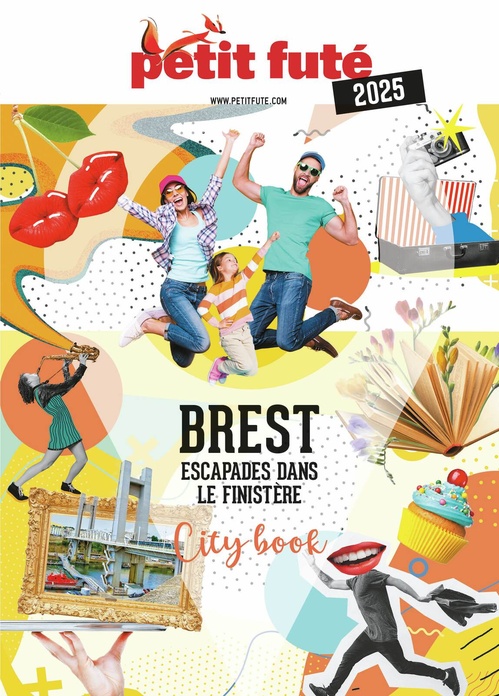 ebook cover of Guide Brest 2025 Petit Futé: Escapade dans le Finistère, by Collectif petit futé