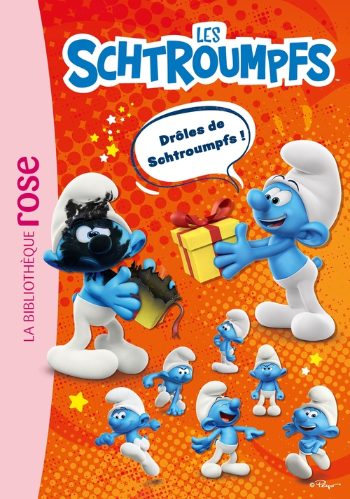 Couverture ebook de Les Schtroumpfs 02 - Drôles de Schtroumpfs !, de Peyo Productions