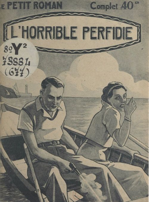 ebook cover of L'horrible perfidie, by Auguste Mario