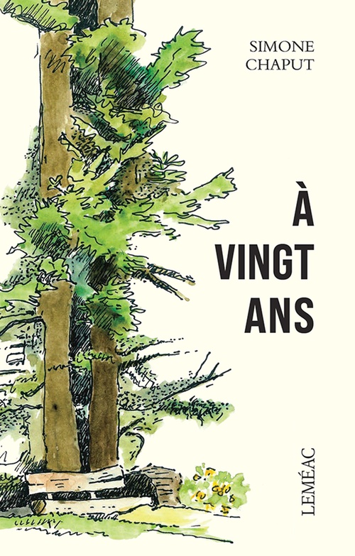 ebook cover of À vingt ans, by Simone Chaput