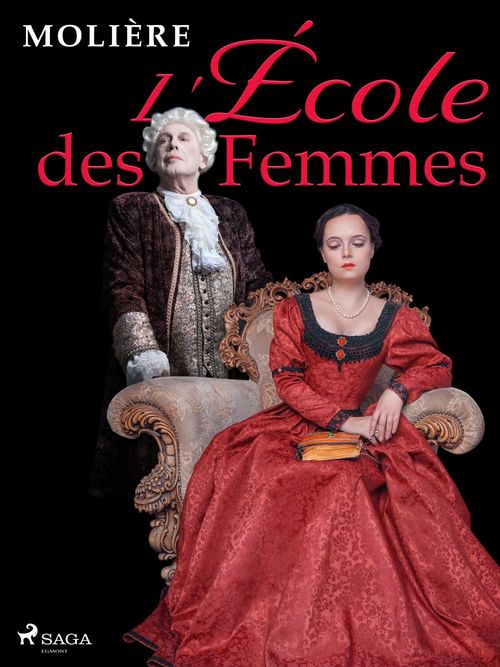 Couverture ebook de L'École des Femmes, de Molière