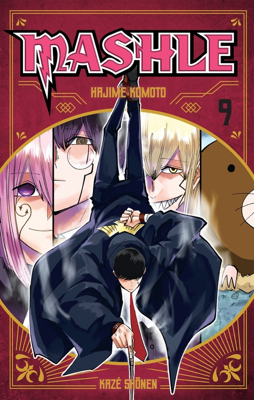ebook cover of Mashle T09, by Hajime Komoto
